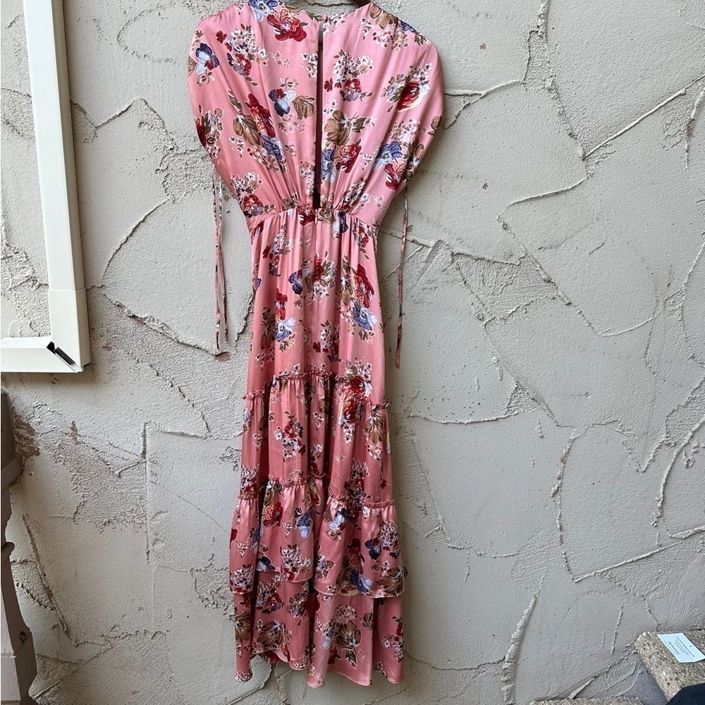 Cinq A Sept Martine Dress in Bare Rose Multi I Size 2 NWT - Picture 10 of 14